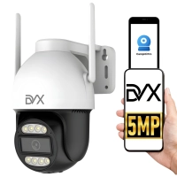 Kamera wifi dvx obrotowa zewnetrzna ptz zoom karta sd sledzenie PZ5L